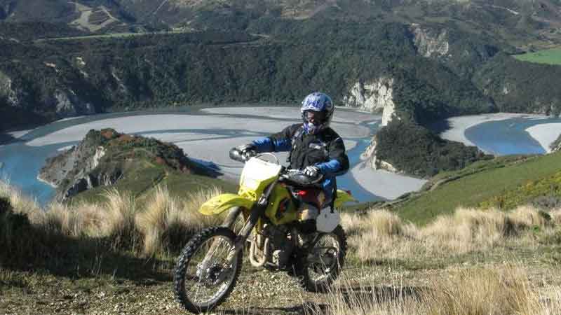 Offroad motorcycle thrills, and quad bike fun.  Riding the best high country trails in New Zealand.

Stunning scenery  - a truely unique Canterbury high country experience.