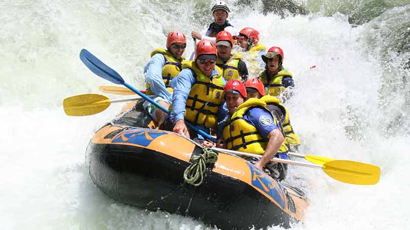 Experience the beauty surrounding the Barron River, rafting through pristine World Heritage listed rainforest just north of Cairns