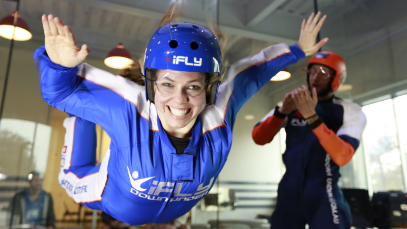 Ifly Indoor Skydiving Intro Package 2 Flights Epic Deals And Last Minute Discounts