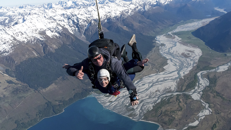 Experience one of the most scenic skydives on the planet with an adrenaline pumping 15,000ft tandem jump!