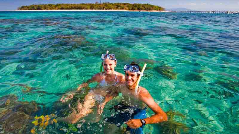 Get the best of both worlds in a day! Adrenalin pumping quad bike tour by morning, snorkelling the fringing Great Barrier Reef and relaxing on Green Island in the afternoon