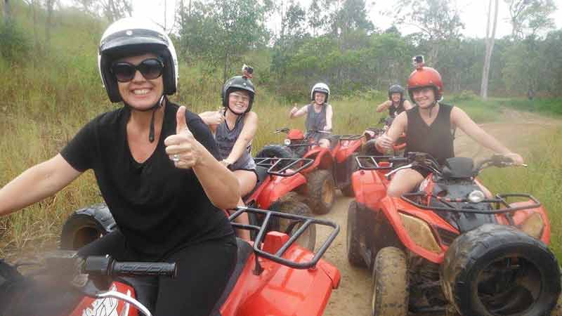 Join the team ant Down and Dirty ATV & Argo Tours for an evening experience from Cairns. Take part in an offroad ATV or Quad Bike adventure