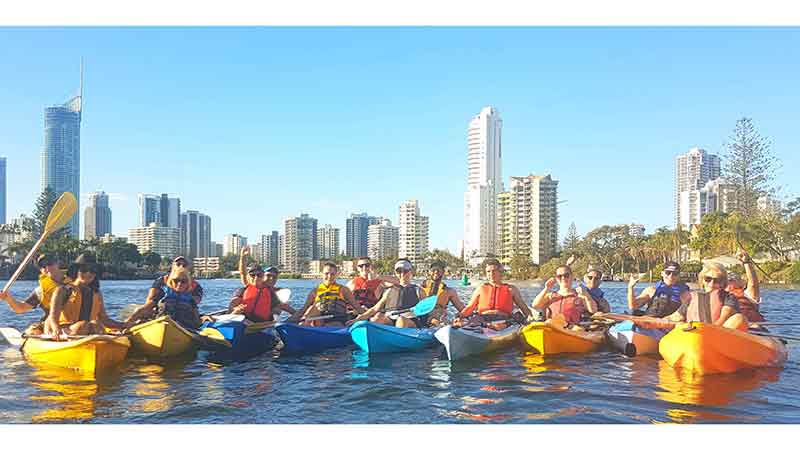 Join Gold Coast Paddlesports for an exciting 3 hour city kayaking adventure!
