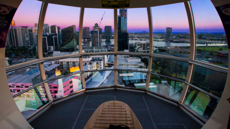 Fly first class on Melbourne's iconic Observation Wheel!
