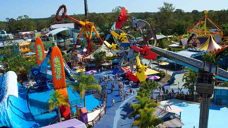 An entertaining day at Dream World in Gold Coast, Australia