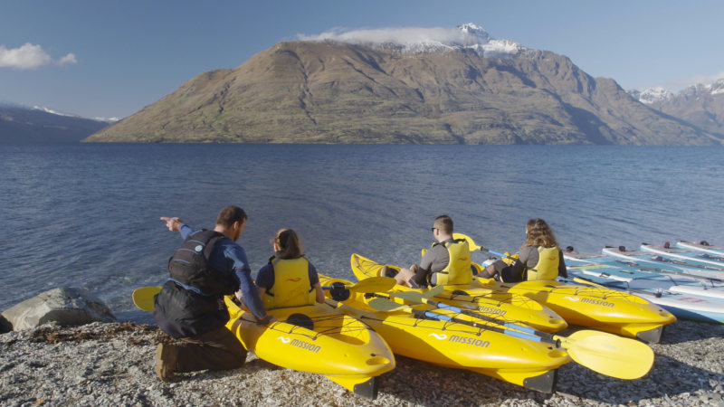 Enjoy Queenstown at your own pace on a self-guided kayak adventure!