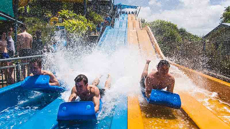 Escape the summer heat at Sugarworld Waterpark!