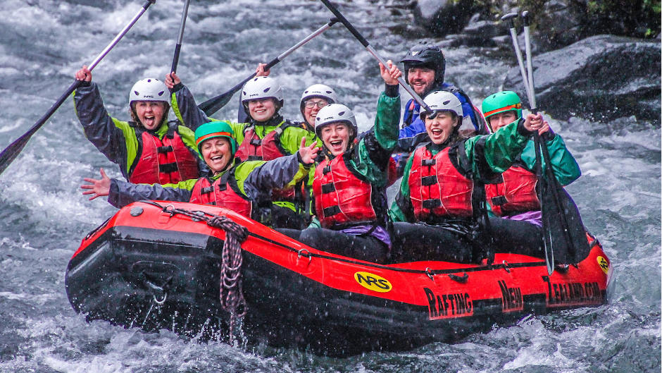 Join Rafting New Zealand for the ultimate kiwi whitewater experience - take on over 50 exhilarating rapids on the pristine Grade 3 Tongariro River. A fantastic adventure not to be missed!