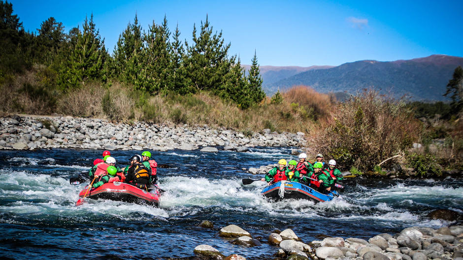 Join Rafting New Zealand for the ultimate kiwi whitewater experience - take on over 50 exhilarating rapids on the pristine Grade 3 Tongariro River. A fantastic adventure not to be missed!