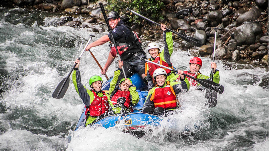 Join Rafting New Zealand for the ultimate kiwi whitewater experience - take on over 50 exhilarating rapids on the pristine Grade 3 Tongariro River. A fantastic adventure not to be missed!