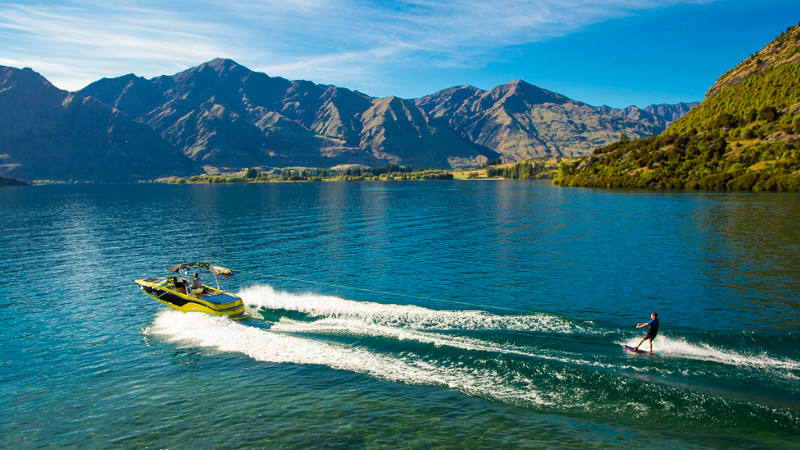 Wakeboard in one of New Zealand’s most breathtaking scenic destinations - Lake Wanaka!
