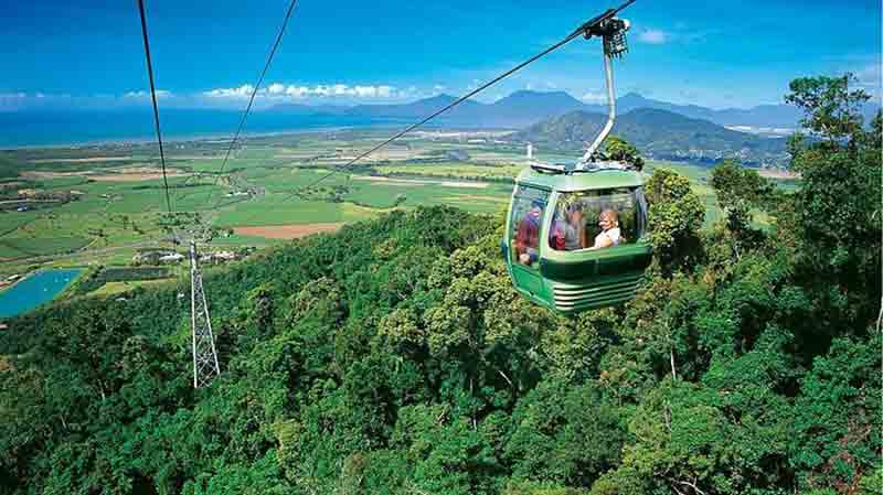 The ultimate fusion of sightseeing and adrenaline pumping action during your stay in Cairns!