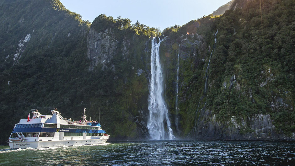 For breathtaking, awe-inspiring scenery take a Milford Sound Scenic Cruise with Real Journeys