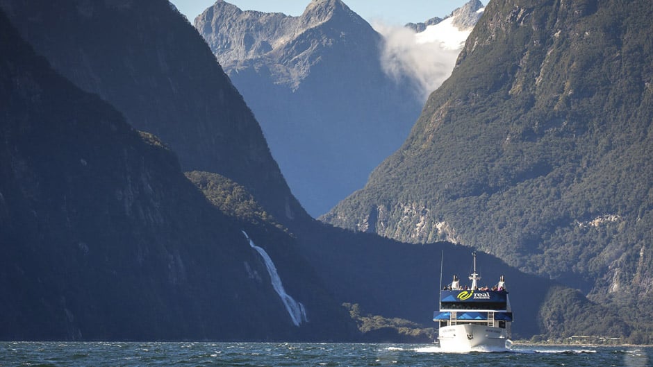 For breathtaking, awe-inspiring scenery take a Milford Sound Scenic Cruise with Real Journeys