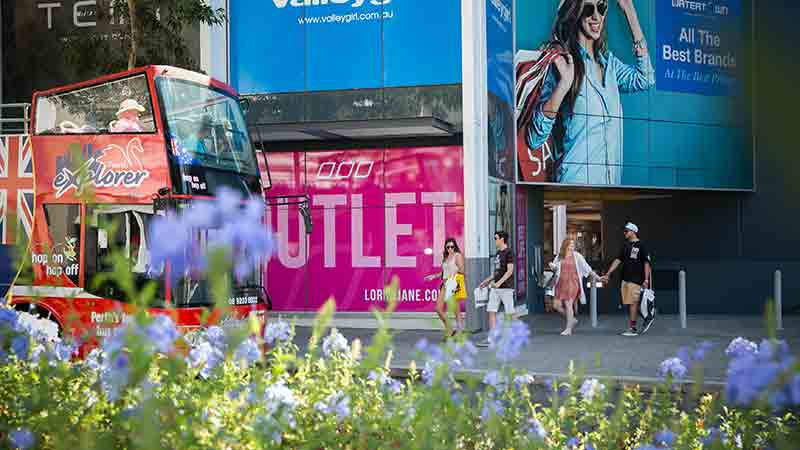 Hop on board the iconic Perth Explorer open top bus and tour around Perth and Kings Park. See the highlights of the city and hop on and off at your leisure!