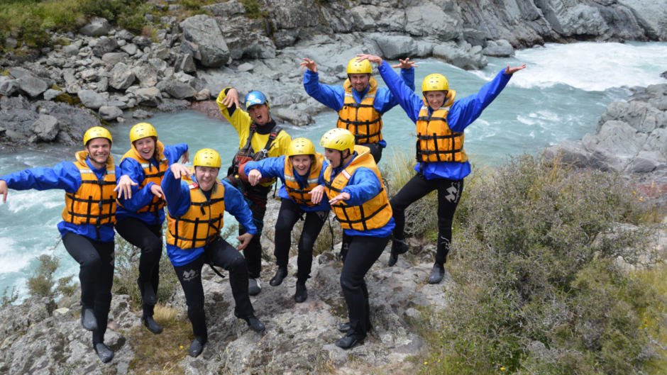 Grade 5 Rafting in Lord of the Rings Country. Rangitata Rafts.