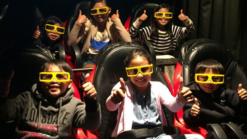 Experience the magic of movies like never before with our fun, exhilarating and action-packed cinematic ride for the whole family!