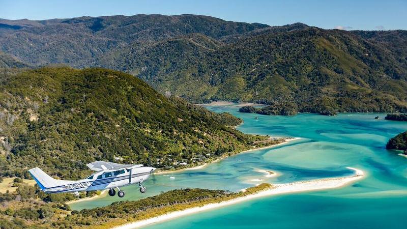 You haven’t seen the Abel Tasman until you’ve seen it from the sky - marvel at the lush scenery of this iconic national park and surrounding areas in the comfort of our Cessna aircraft with local pilots offering a guided commentary. 