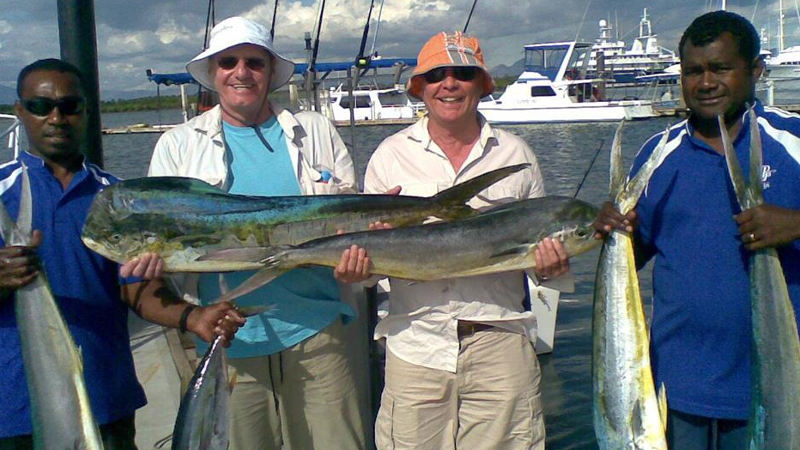 Join the friendly team at PJ’s sailing for an unforgettable half day Fiji fishing tour!