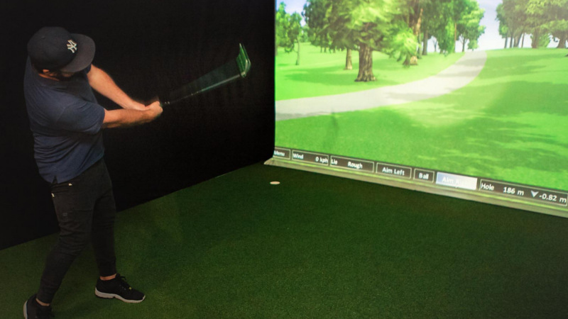 Slice Virtual Golf Newcastle lets you experience all the thrills and realism of a golf game at some of the world’s best courses with a gourmet pizza and beverage in hand – you can’t go wrong!