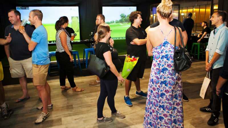 Slice Virtual Golf Newcastle lets you experience all the thrills and realism of a golf game at some of the world’s best courses with a gourmet pizza and beverage in hand – you can’t go wrong!