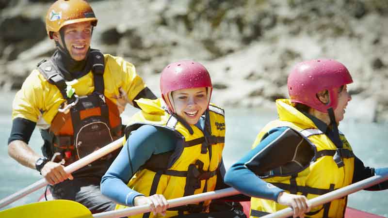 Rafting in Hanmer Springs provides fantastic family fun for everyone and a great adventure!