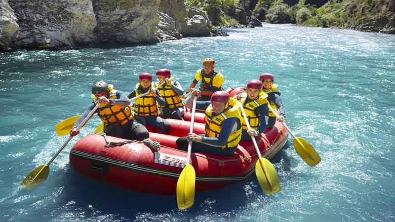 Rafting in Hanmer Springs provides fantastic family fun for everyone and a great adventure!