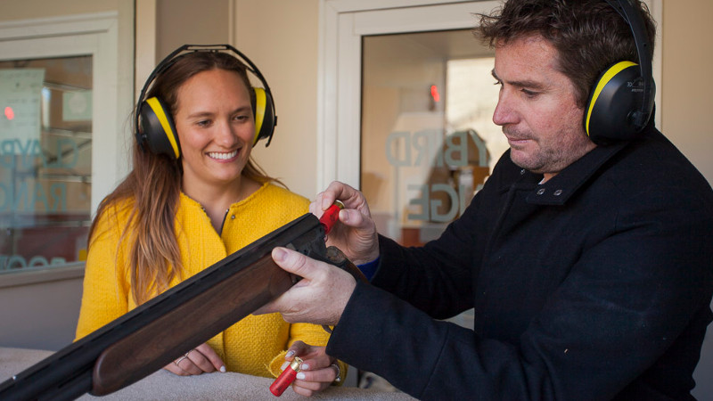 Ready, aim, fire!  Perfect the art of hitting a moving target with 20 shots at clay birds from our purpose-built booths.