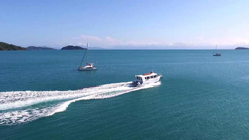 Visit the tropical paradise that is Dunk Island with a water taxi ride from Mission Beach.
