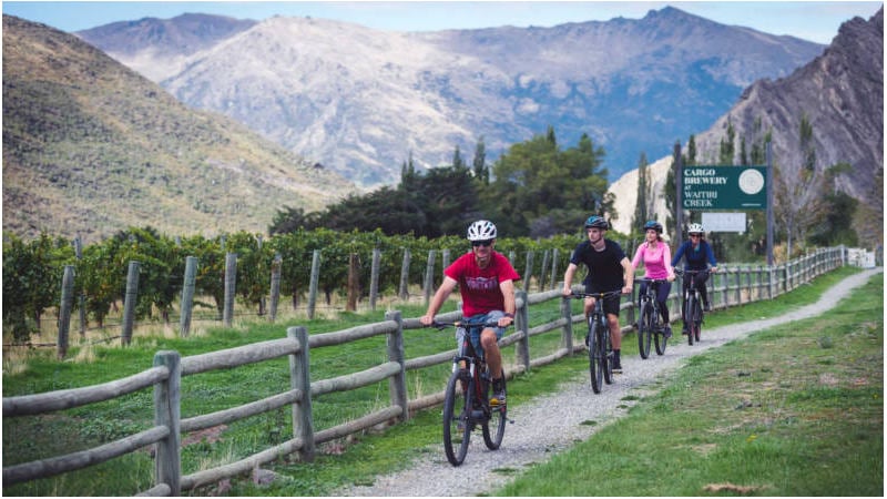 BIKE THE WINERIES HALF DAY SELF GUIDED TOUR - AROUND THE BASIN BIKE QUEENSTOWN
