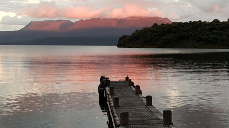 Enjoy a scrumptious breakfast of your choice at The Landing Café - where delicious food is complemented by stunning views overlooking Lake Tarawera, making for an all-'round fantastic experience…