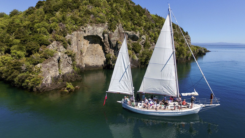 Maori Rock Carvings Cruise