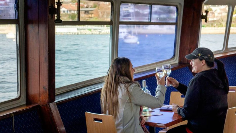 Fully discover Hobart by water as you enjoy a round trip river cruise accompanied by a delicious one course meal… 