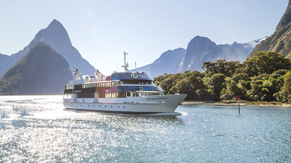 Join Real Journey's for a truly unforgettable cruise of the world renowned natural wonder that is Milford Sound.