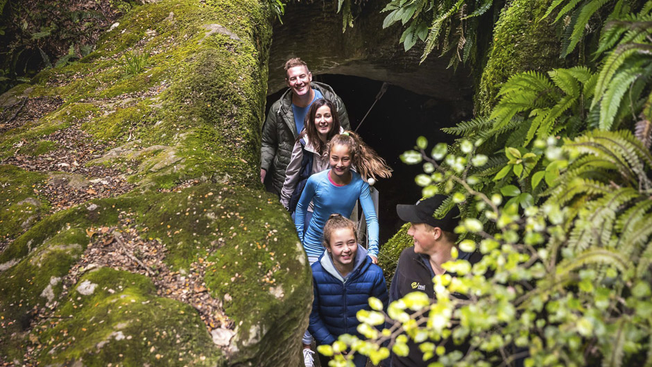 Experience a mysterious underground world of rushing water before drifting in silent darkness beneath the luminous shimmer of hundreds of glowworms. 