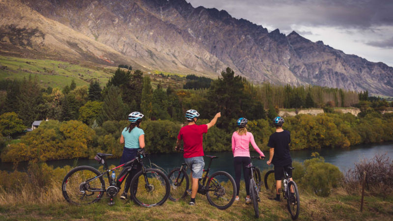 Come and explore one of the most scenic trails between Tuckers Beach and Queenstown Bay with an relaxing self-guided bike ride... 