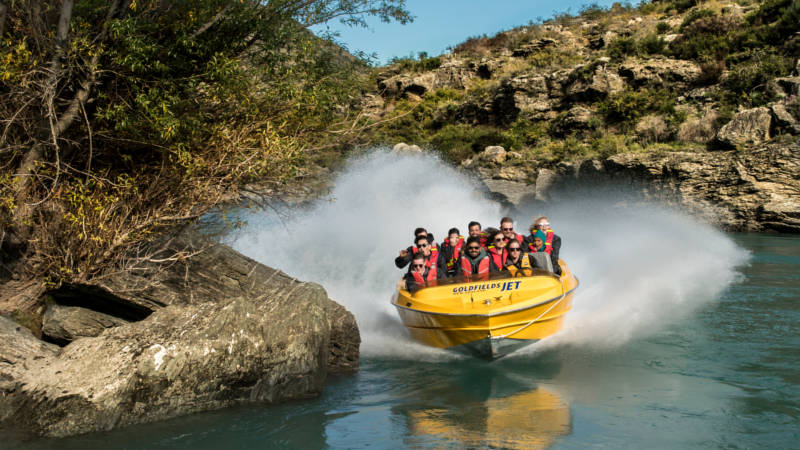 Embark on a thrilling jet boat ride combined with a fascinating visit to the Goldfields Mining Centre where you can pan for gold... 