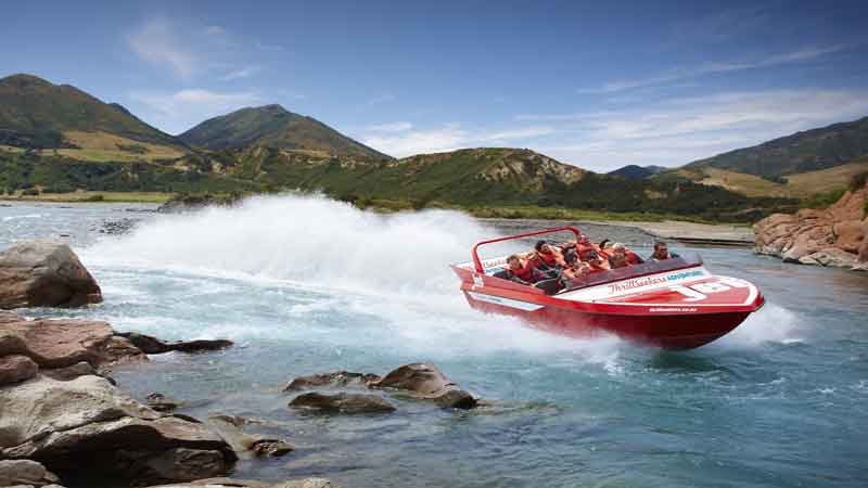 Get double the action at Hamner Springs with our epic Jet Boat and Quad Bike Combo! 