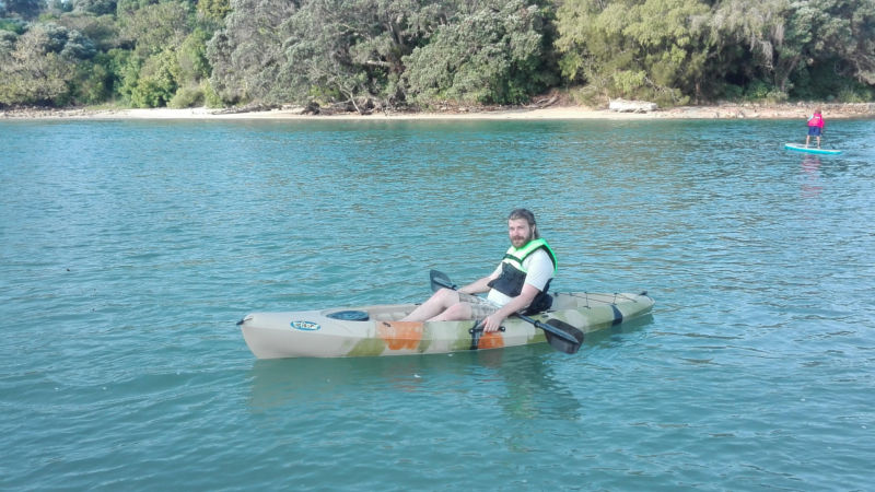 Enjoy two hours of fun and exploration on the calm Coromandel waters with our single kayak rental.