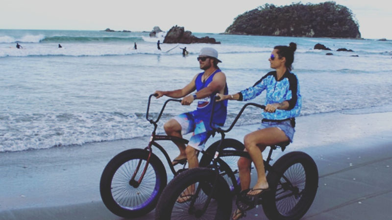 Ride along the sandy beaches of Mount Maunganui and explore this stunning beachside town on a Fat Tyre Bike from the iconic Indi Bikes!