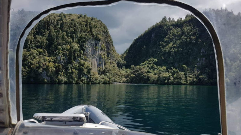 Jump on board the Bay2Bay Water Taxi and discover the hidden gems of Lake Taupo's stunning Western Bays... 