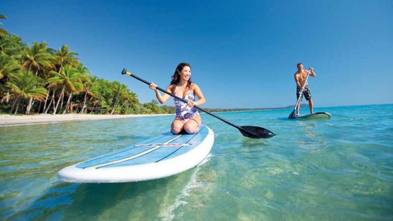 Join us for a morning paddle at 4 mile beach, Port Douglas. A magic way to start the day!