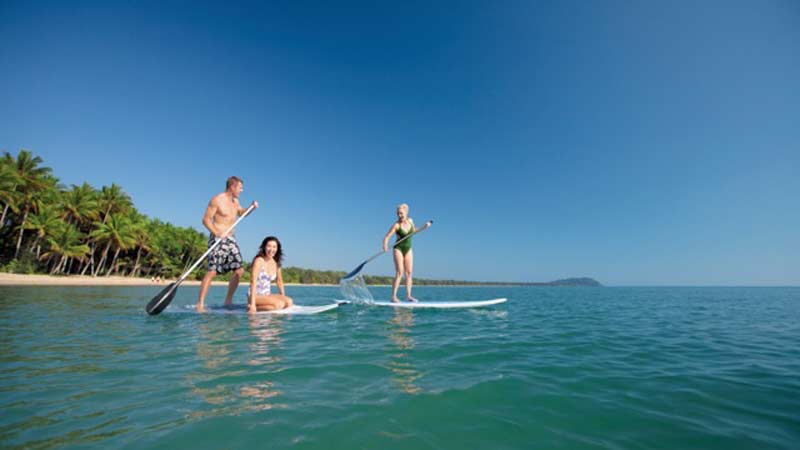 Join us for a morning paddle at 4 mile beach, Port Douglas. A magic way to start the day!