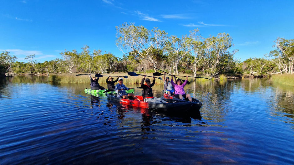 Discover everything Bribie Island has to offer on this adventure-packed 4WD, Kayak, Beach and Bunker Tour!