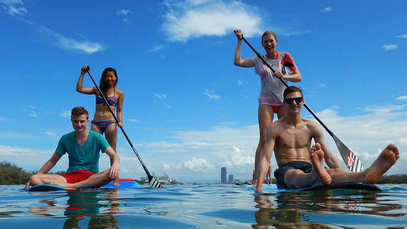 Experience the stunning waterways of the Gold Coast by SUP! Hire a Stand Up Paddle Board from Go Vertical SUP Hire and explore at your leisure.
