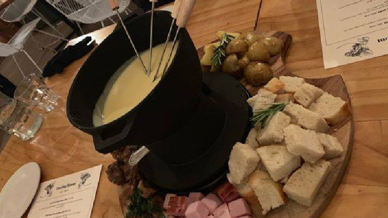 Round up your mates and indulge in the ultimate cheesy dinner at Cargo Brewery as you share a tasty cheese Fondue...