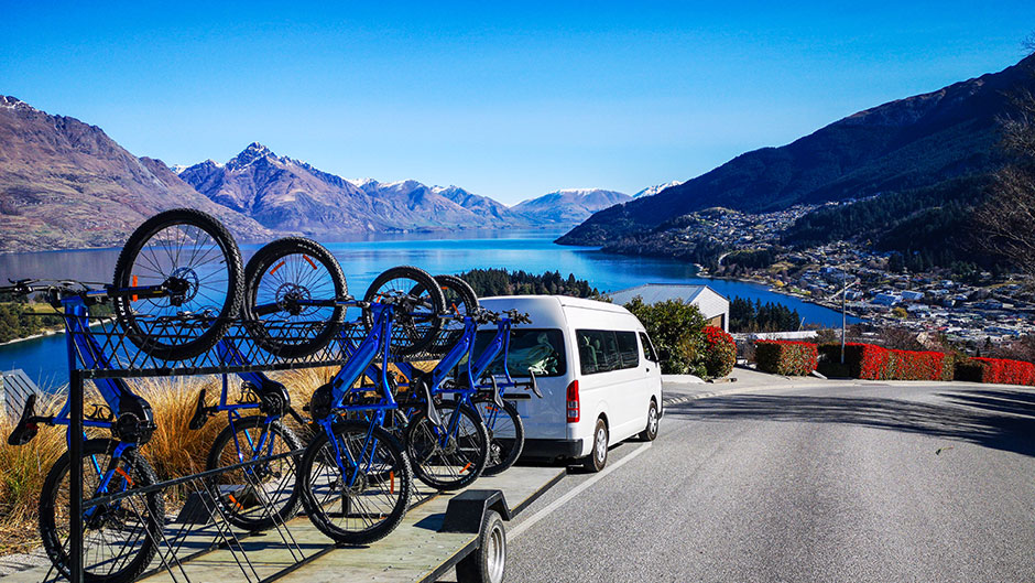 Explore the iconic beauty of Queenstown at your own pace with our Full Day Electric Bike Hire, including door to door drop off service!