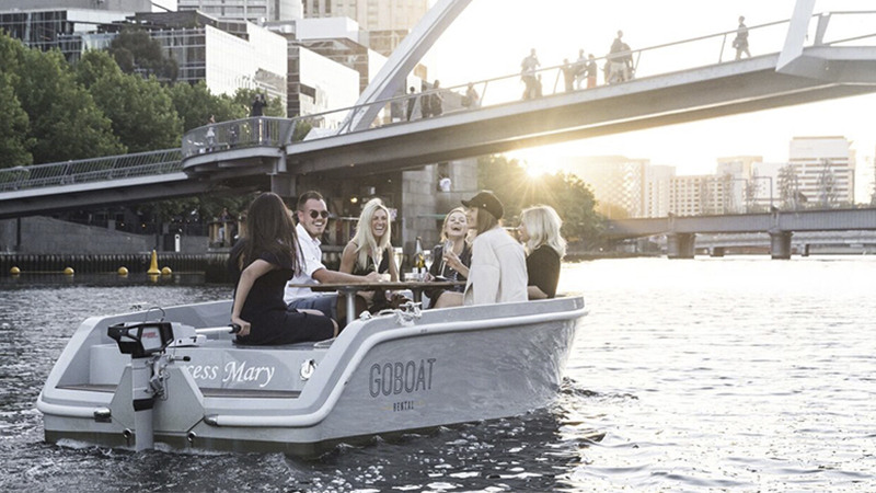 1hr or 2hr Electric Boat Hire - Go Boat Melbourne - Epic deals and