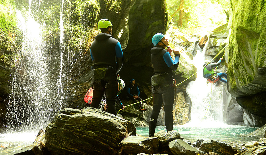 Canyoning is the ultimate multisport adventure!  This activity is the perfect mix of adrenaline and nature. Discover this epic adventure as you explore and embrace an amazing wilderness wonderland!  Limited to a lucky few each day and located in the heart of the Mt Aspiring National Park, a UNESCO world heritage area!

