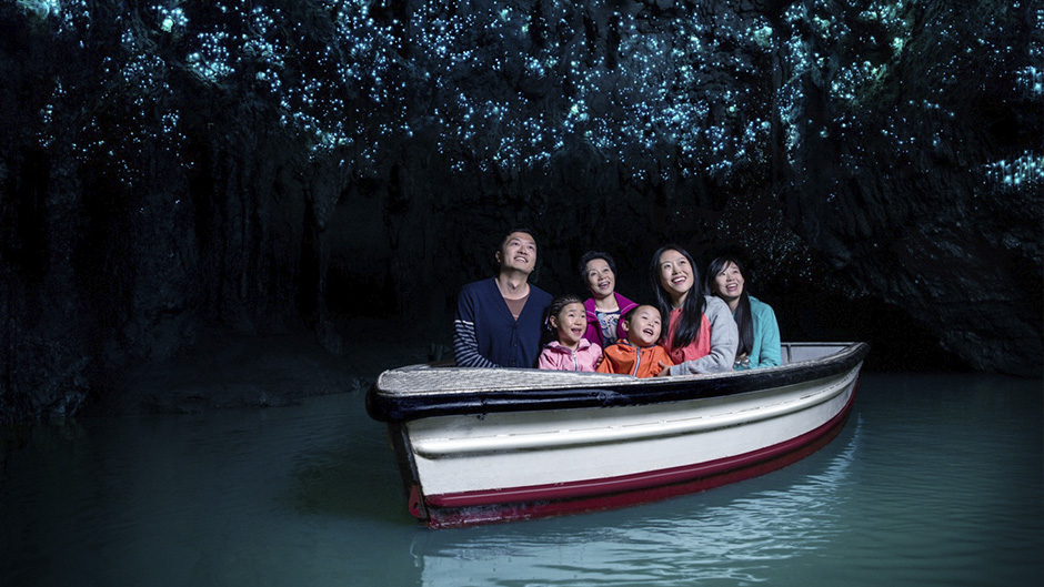 Discover all that Waitomo has to offer with this super scenic Triple Cave Combo, where you’ll discover three of the most breathtaking, magical caves in Waitomo and in New Zealand. 